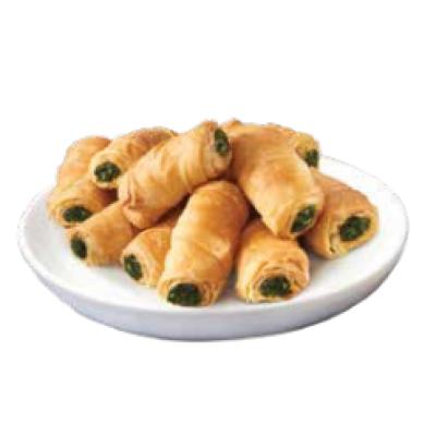 Mini Rulo Börek Ispanaklı Dökme 10 Kg