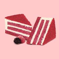 Sweet Heaven Dondurulmuş Pasta Red Velvet Pasta 120 Gram x 12 dilim